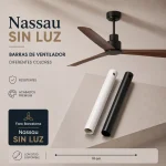 Barra accesorio ventilador Nassau Faro Barcelona