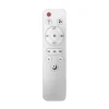 Ventilador de techo Alemar Bris blanco luz LED 62 cm