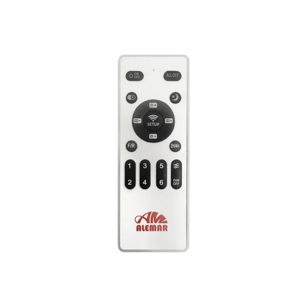 Ventilador de techo Alemar Papua blanco luz LED 132 cm