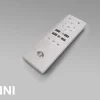 Ventilador schuller Vento Mini blanco bronce LED 40-90 cm