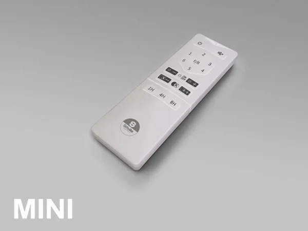 Ventilador schuller Vento Mini blanco bronce LED 40-90 cm