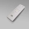 Ventilador retráctil schuller Venturi blanco LED 50-106 cm