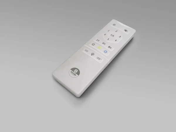Ventilador retráctil schuller Venturi blanco LED 50-106 cm
