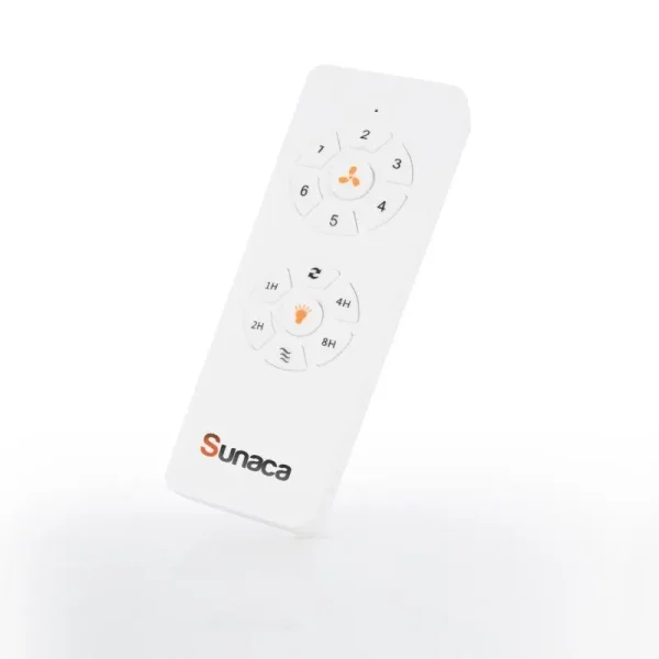 Ventilador de techo Sunaca Mina blanco luz LED 132 cm