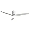 Ventilador de techo Abrila Aguilon blanco luz LED 132 cm