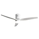 Ventilador de techo Abrila Aguilon blanco luz LED 132 cm