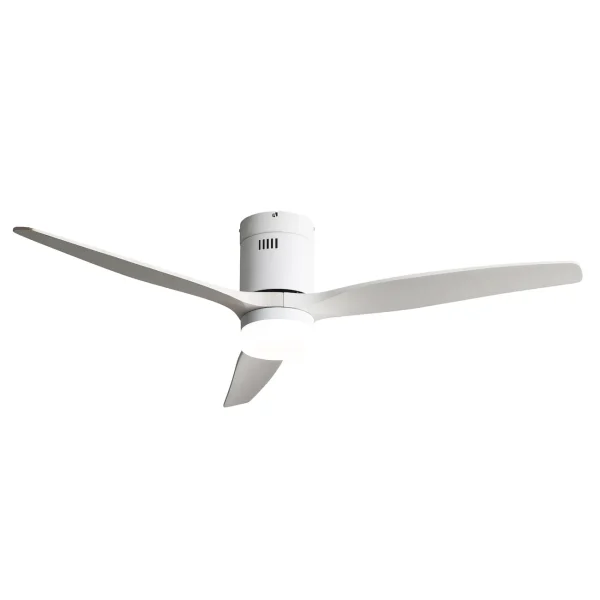 Ventilador de techo Abrila Aguilon blanco luz LED 132 cm