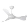 Ventilador de techo Abrila Caiman blanco luz LED 89 cm