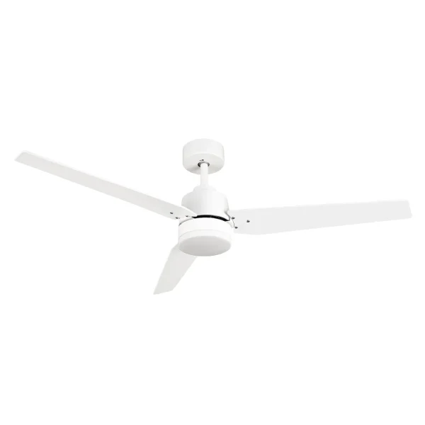 Ventilador de techo Abrila Captus blanco haya luz LED 132 cm