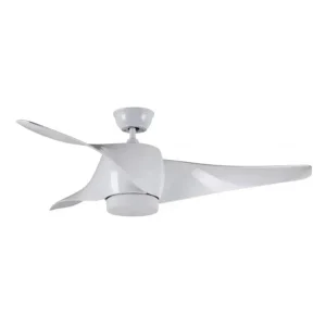 Ventilador de techo Abrila Electra Blanco Blanco Luz LED 132 cm