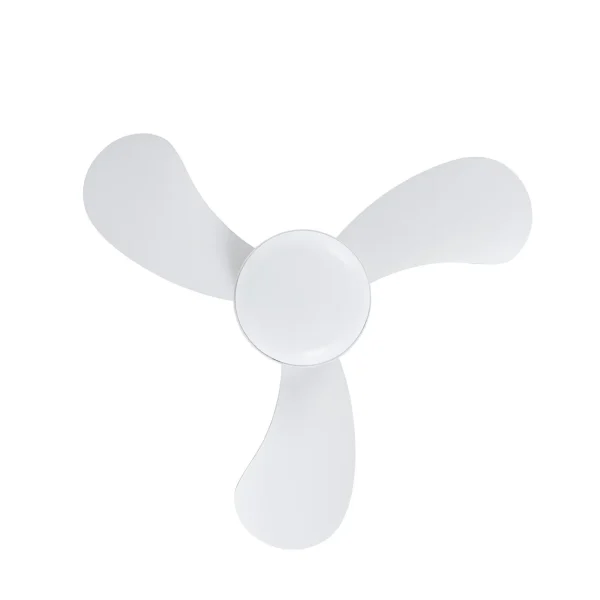 Ventilador de techo Abrila Enoc blanco luz LED 58 cm