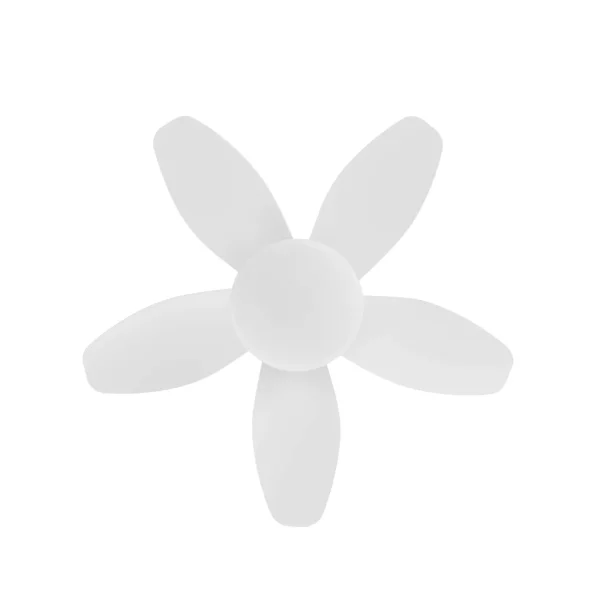 Ventilador de techo Abrila Haran blanco luz LED 62 cm