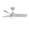 Ventilador de techo Abrila Haur blanco luz LED 107 cm