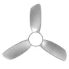 Ventilador de techo Abrila Haur blanco luz LED 107 cm