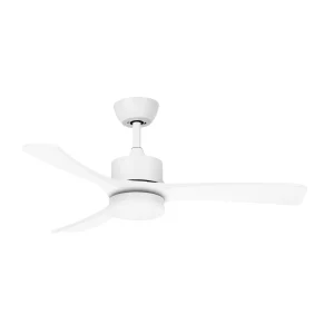 Ventilador de techo Abrila Hellin blanco luz LED 106 cm
