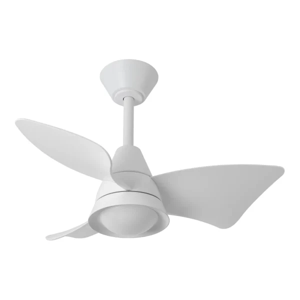 Ventilador de techo Abrila Jaguar blanco luz LED 96 cm