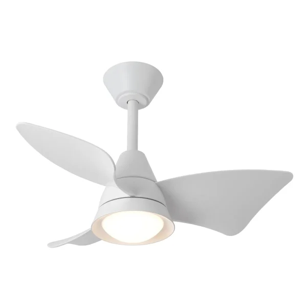 Ventilador de techo Abrila Jaguar blanco luz LED 96 cm