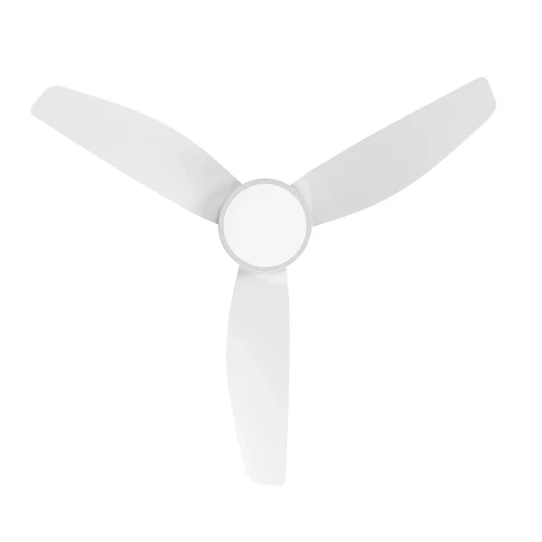 Ventilador de techo Abrila Jarama blanco luz LED 112 cm