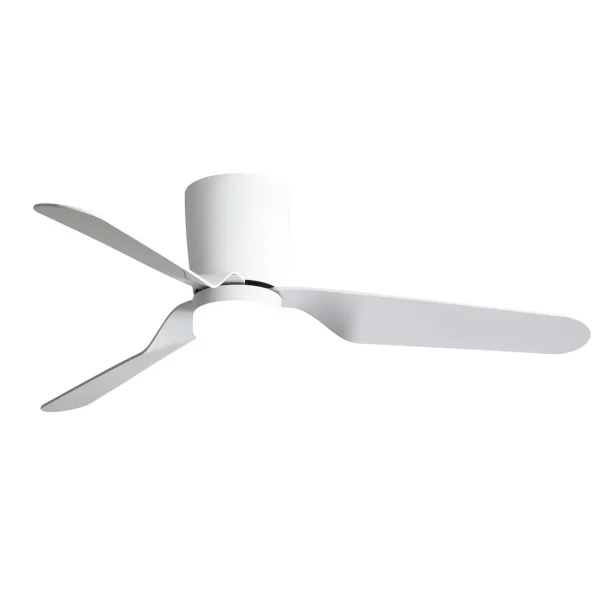 Ventilador de techo Abrila Kochi blanco luz LED 132 cm