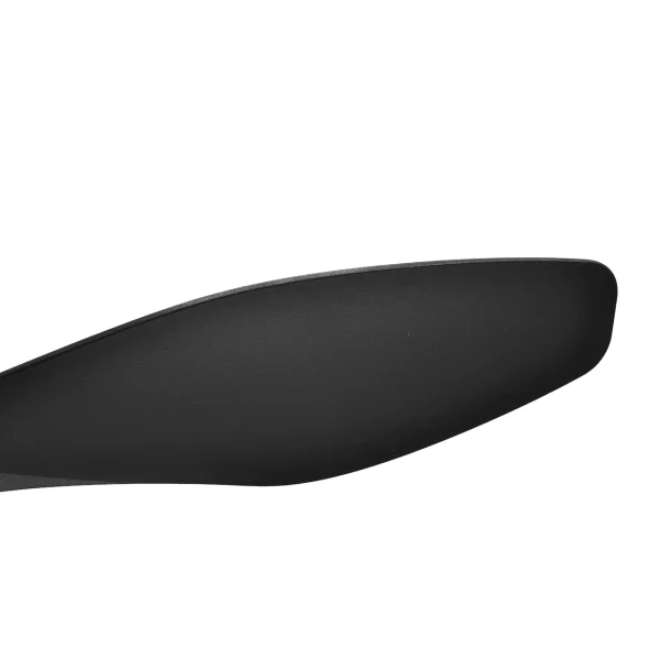 Ventilador de techo Abrila Mandala negro luz LED 120 cm
