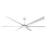 Ventilador de techo Abrila Marea blanco luz LED 198 cm