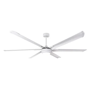 Ventilador de techo Abrila Marea blanco luz LED 198 cm