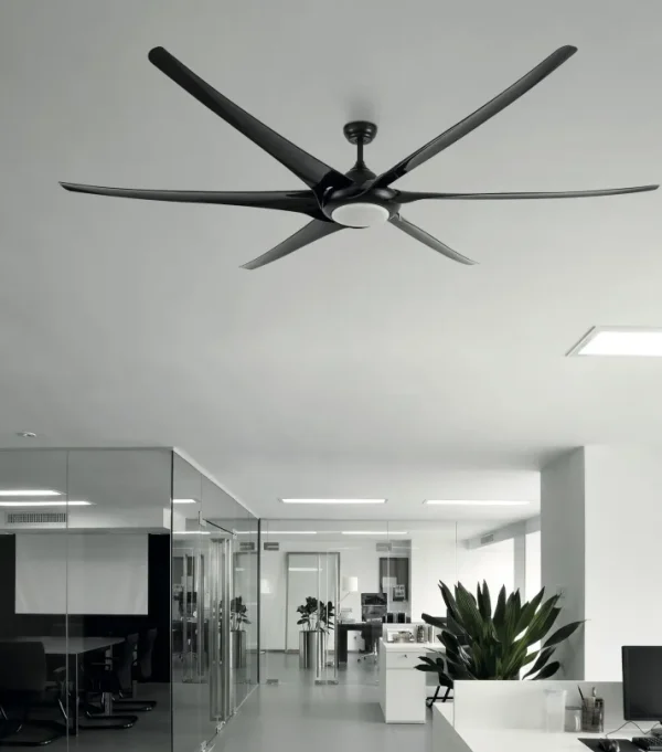 Ventilador de techo Moncayo Abrila luz led