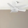Ventilador de techo Abrila Neutron blanco luz LED 91 cm
