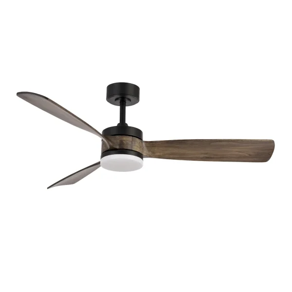 Ventilador de techo Oriente negro madera Abrila