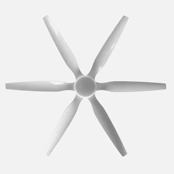 Ventilador de techo Abrila Otto blanco luz LED 167 cm