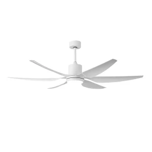 Ventilador de techo Abrila Otto blanco luz LED 167 cm