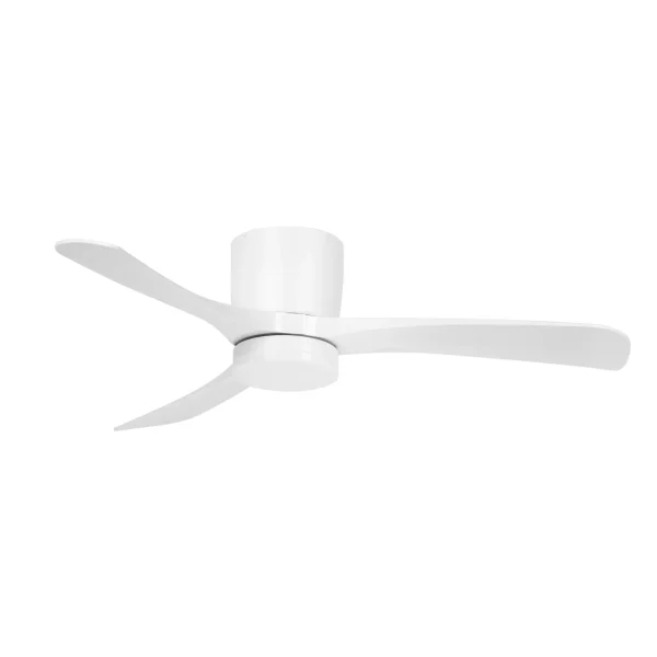 Ventilador de techo Abrila Paterna blanco luz LED 117 cm