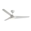 Ventilador de techo Abrila Patras blanco luz LED 131,2 cm