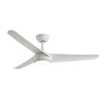 Ventilador de techo Abrila Patras blanco luz LED 131,2 cm