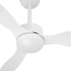 Ventilador de techo Abrila Serpa blanco luz LED 107 cm