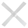Ventilador de techo Abrila Sofia blanco - haya con luz 107 cm