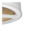 Ventilador de techo Abrila Tatiana blanco madera clara LED 62 cm