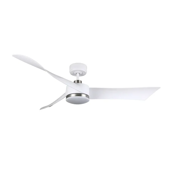 Ventilador de techo Abrila Tempel blanco luz LED 132 cm