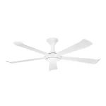 Ventilador de techo Abrila Vinaros blanco luz LED 144 cm