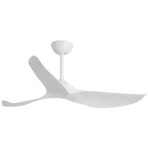 Ventilador de techo Alemar Garden blanco sin luz 132 cm