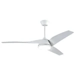 Ventilador de techo Alemar Papua blanco luz LED 132 cm