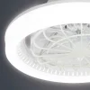 Ventilador de techo Alemar Ramses blanco luz LED 50 cm