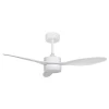 Ventilador de techo Alemar Valcano blanco luz LED 107 cm