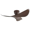 Ventilador Alemar Venice madera oscura sin luz 97 cm