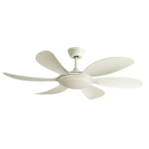 Ventilador de techo Cristalrecord Tanik blanco