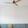 Ventilador de techo Faro Alo L Negro Pino Sin Luz 152 cm