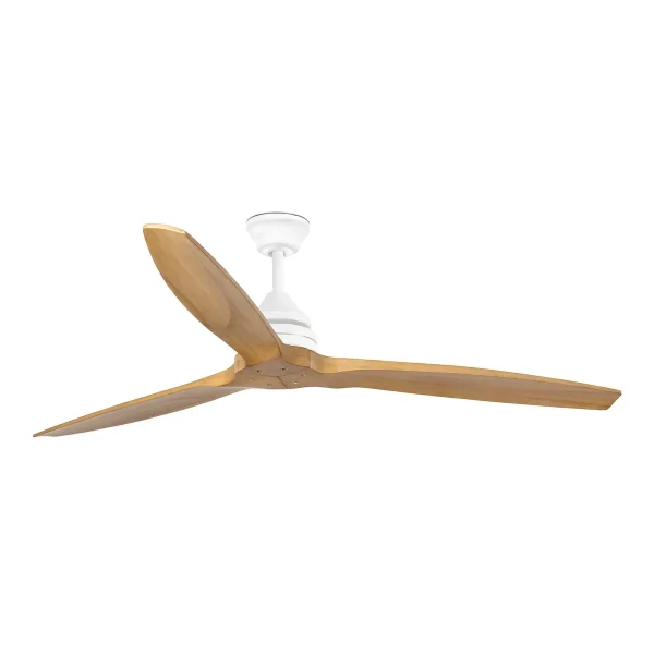 Ventilador de techo Faro Alo L Blanco Pino Sin Luz 152 cm