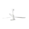 Ventilador de techo Faro Amelia Cone L Blanco Blanco Luz LED 132 cm