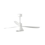 Ventilador de techo Faro Amelia Cone L Blanco Blanco Luz LED 132 cm