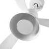 Ventilador de techo Faro Amelia Cone L Blanco Blanco Luz LED 132 cm